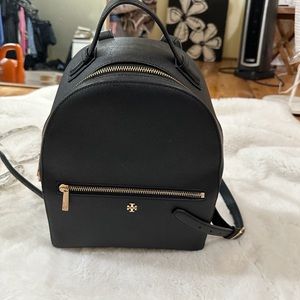 Black Tory Burch back pack